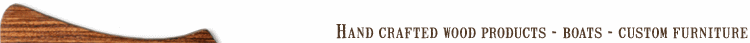 Maurits Oud Handcrafted boats and furniture